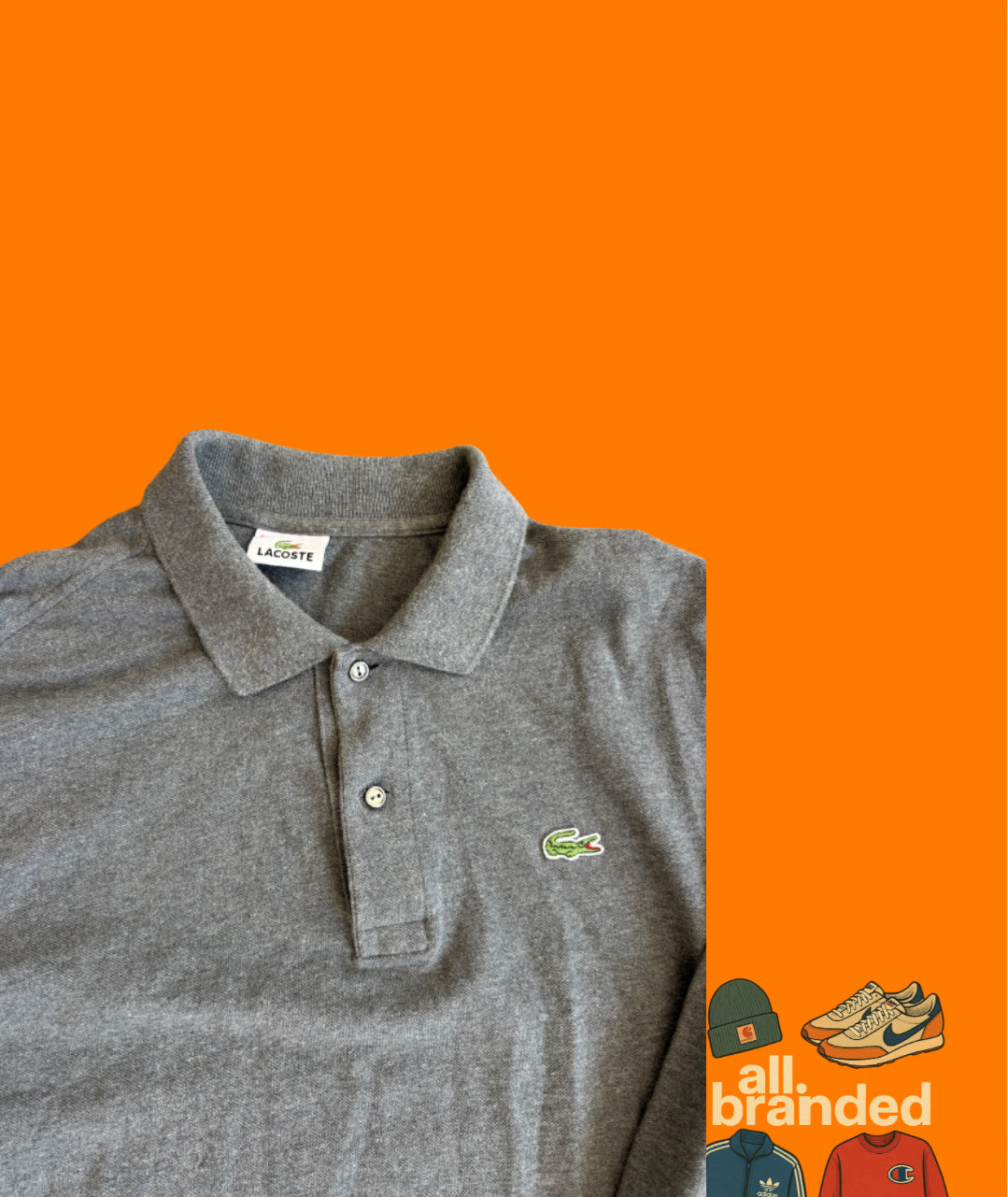 Lacoste Langarm Poloshirt (L)